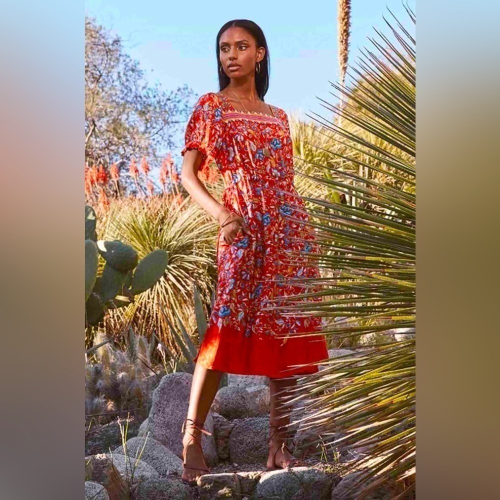 JOHNNY WAS Jasmine Dress Multi XS